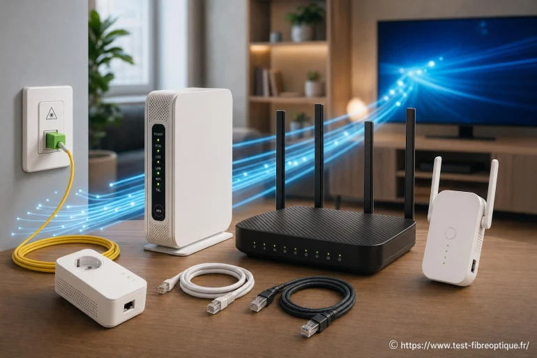 Accessoires utiles pour optimiser sa connexion fibre : lesquels choisir ?