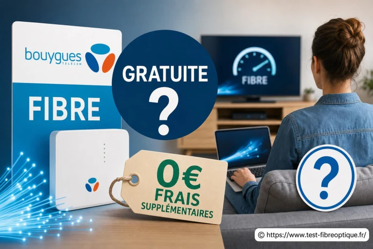 La fibre Bouygues Telecom est-elle gratuite ?