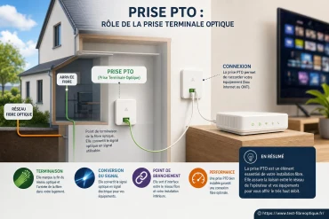 Prise PTO : quel est le rôle de la prise terminale optique dans votre installation fibre ?
