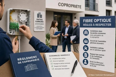 Copropriété et fibre optique : quelles règles faut-il respecter ?
