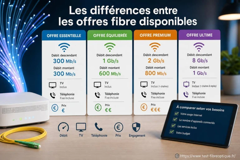 Les différences entre les offres fibre : comment choisir la meilleure box ?