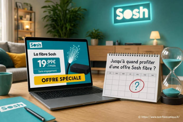 Jusqu’à quand profiter d’une offre Sosh fibre ?