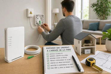 Comment préparer son logement à l'arrivée de la fibre ?