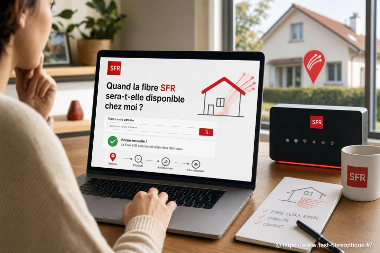 Quand la fibre SFR sera-t-elle disponible chez moi ?