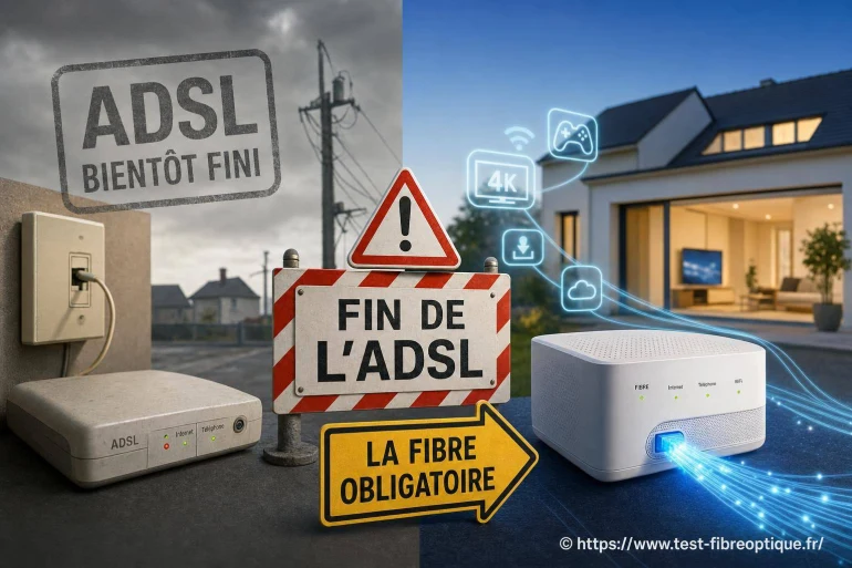 Fibre obligatoire : que faire avec la fin de l’ADSL ?