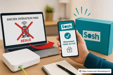 Sosh résilie-t-il l'ancien opérateur fibre lors d'un changement ?