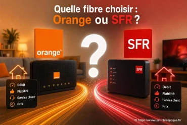 Quelle fibre choisir : Orange ou SFR ?