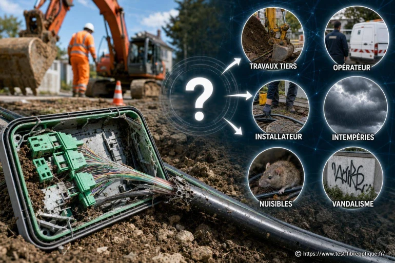 Dégradation d’installation fibre : qui est responsable ?