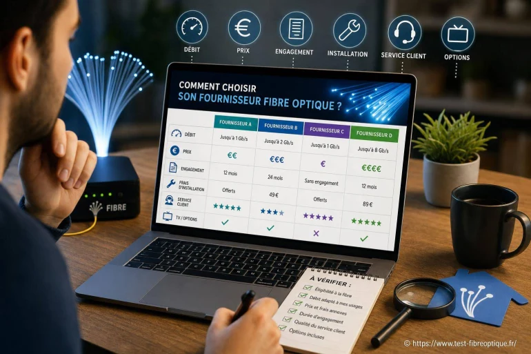 Comment choisir son fournisseur fibre optique ?