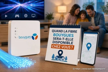 Quand la fibre Bouygues sera-t-elle disponible chez vous ?