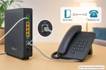 Brancher un téléphone fixe sur une Bbox fibre : le guide