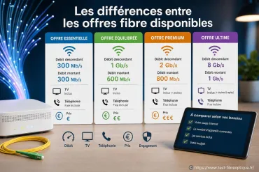 Les différences entre les offres fibre : comment choisir la meilleure box ?