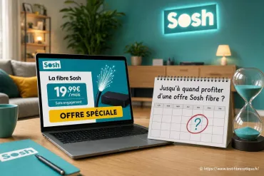 Jusqu’à quand profiter d’une offre Sosh fibre ?