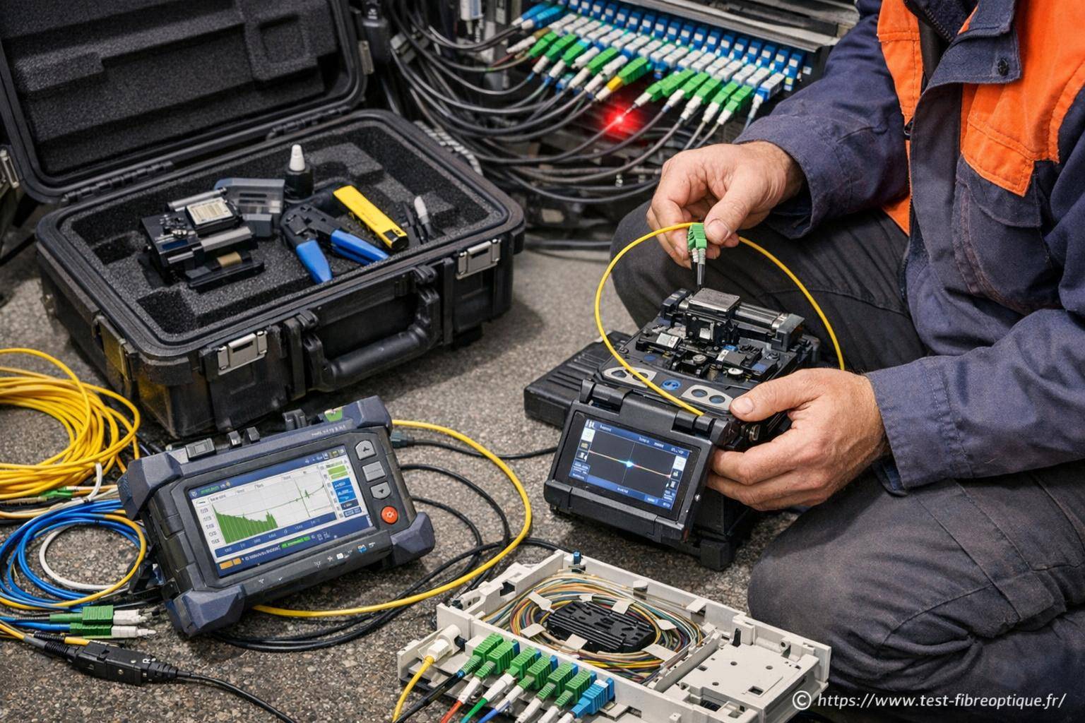 Dépannage et maintenance fibre optique