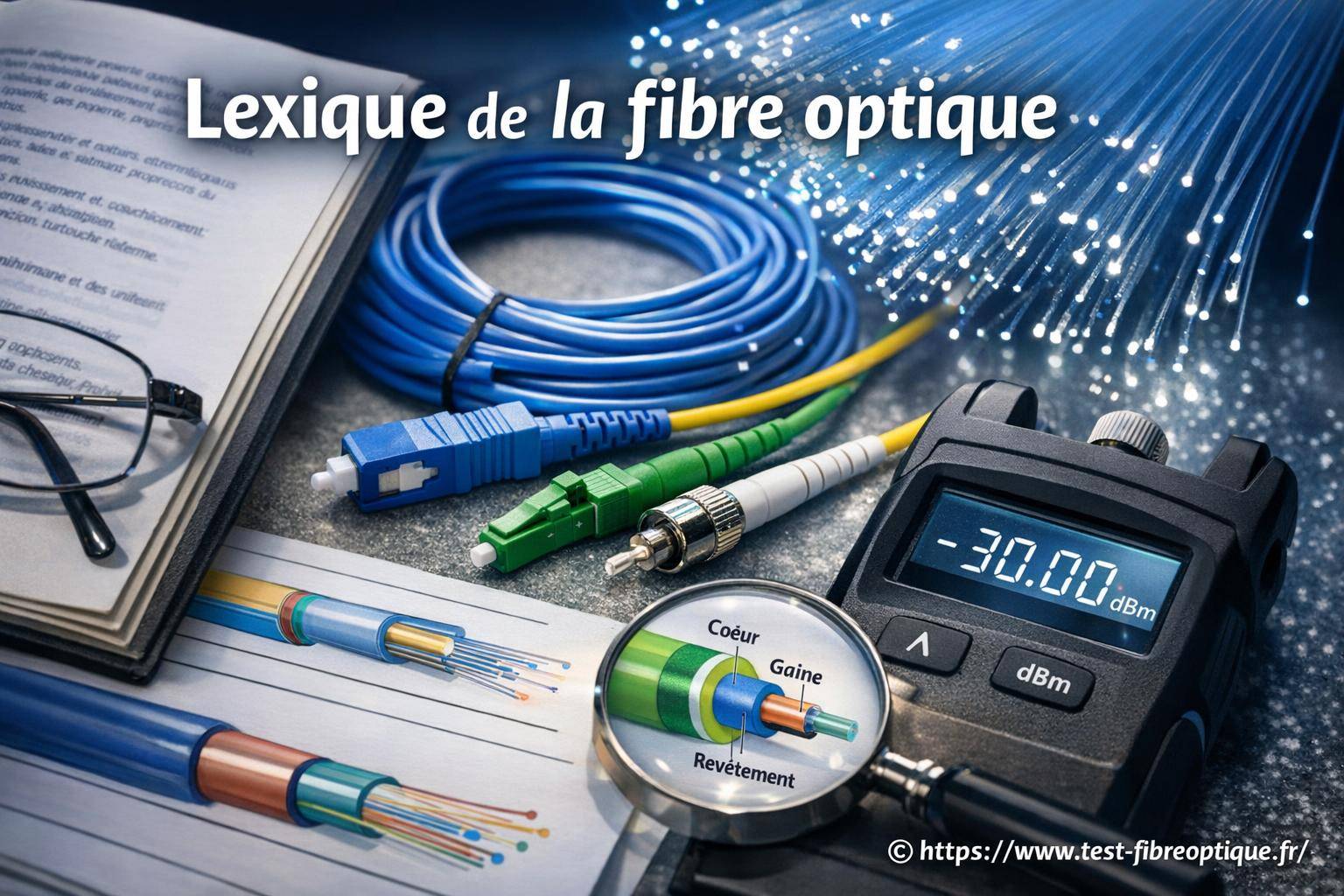Lexique de la fibre optique