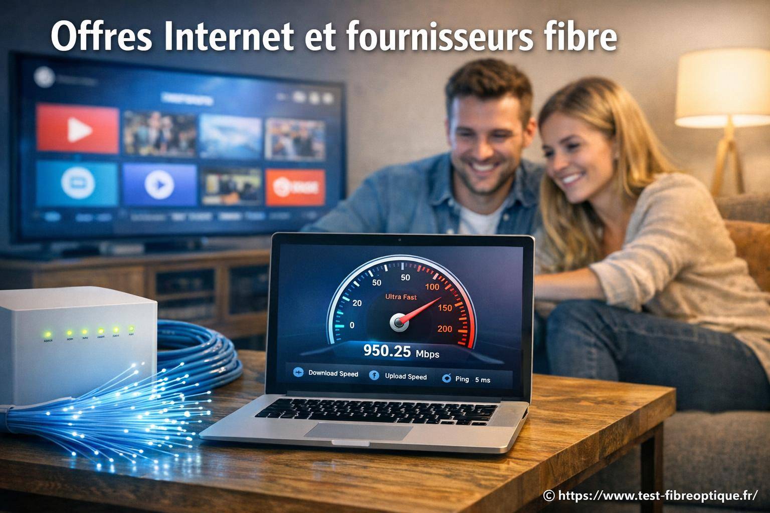 Offres Internet et fournisseurs fibre