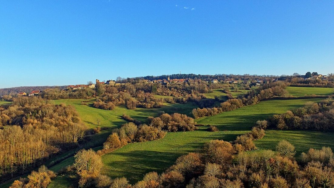 Vue de Abbans-Dessus