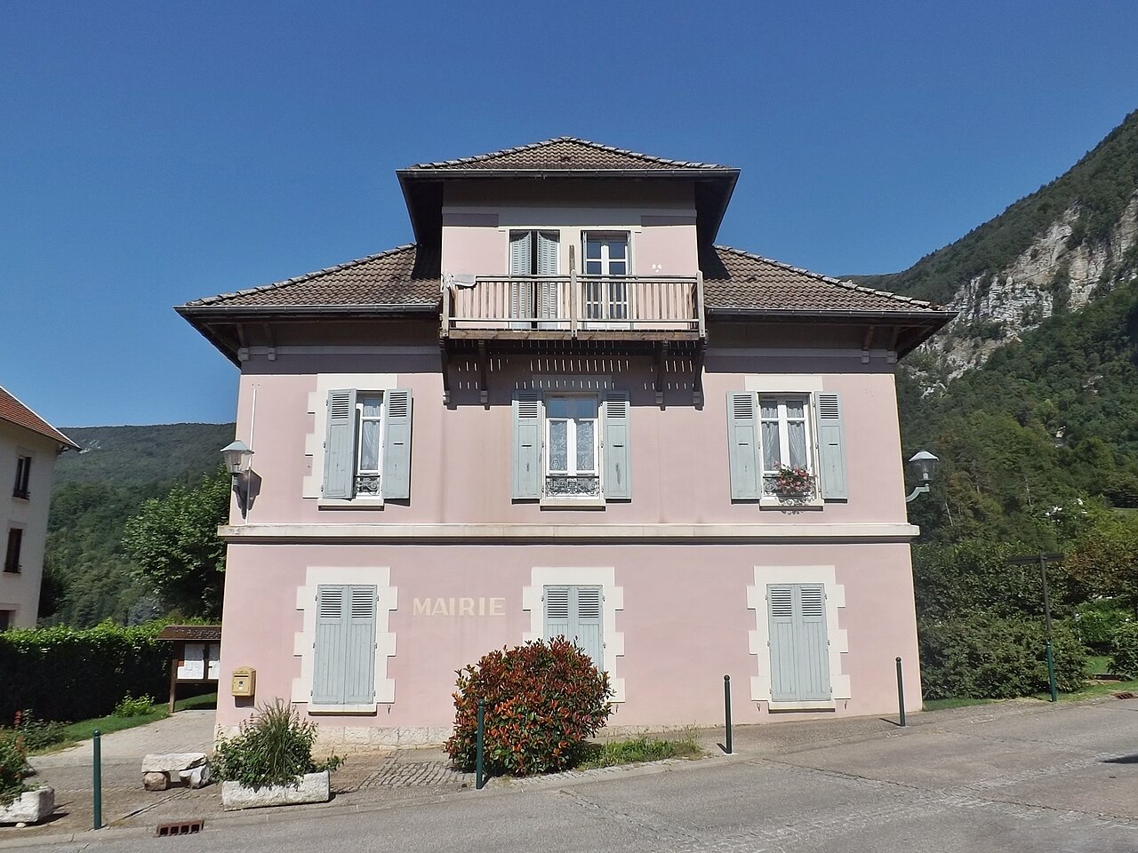 Vue de Aiguebelette-le-Lac