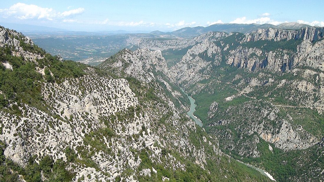 Vue de Aiguines