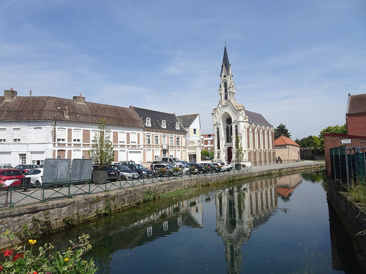 Vue de Aire-sur-la-Lys