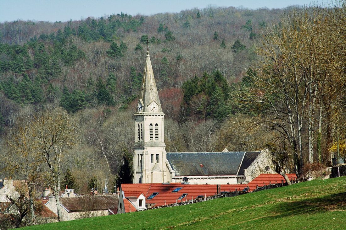 Vue de Aisey-sur-Seine