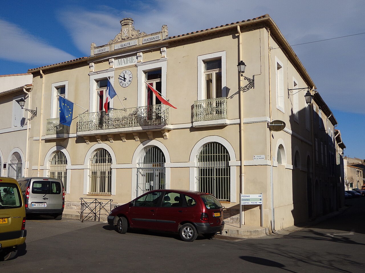 Vue de Alignan-du-Vent