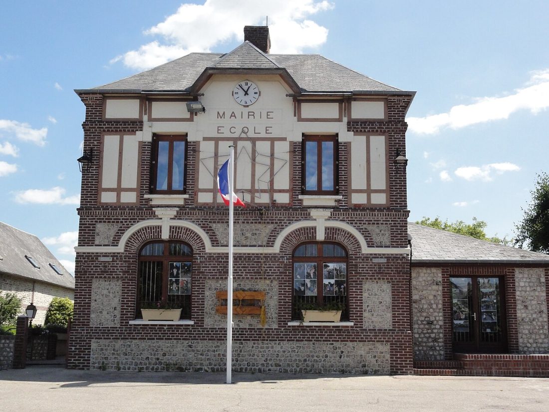 Vue de Angerville-la-Martel