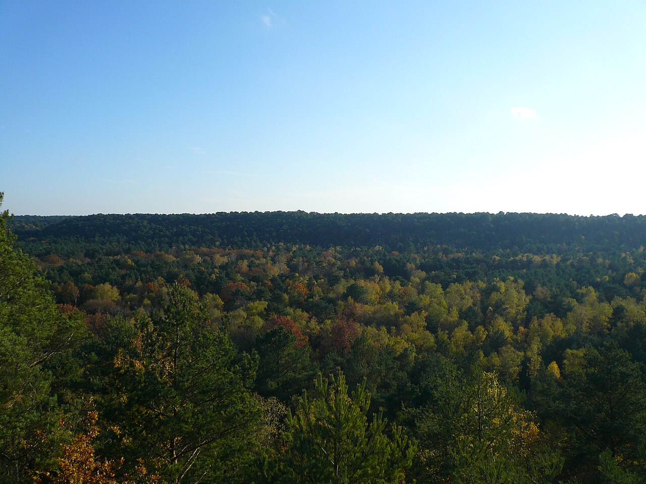 Vue de Arbonne-la-Forêt