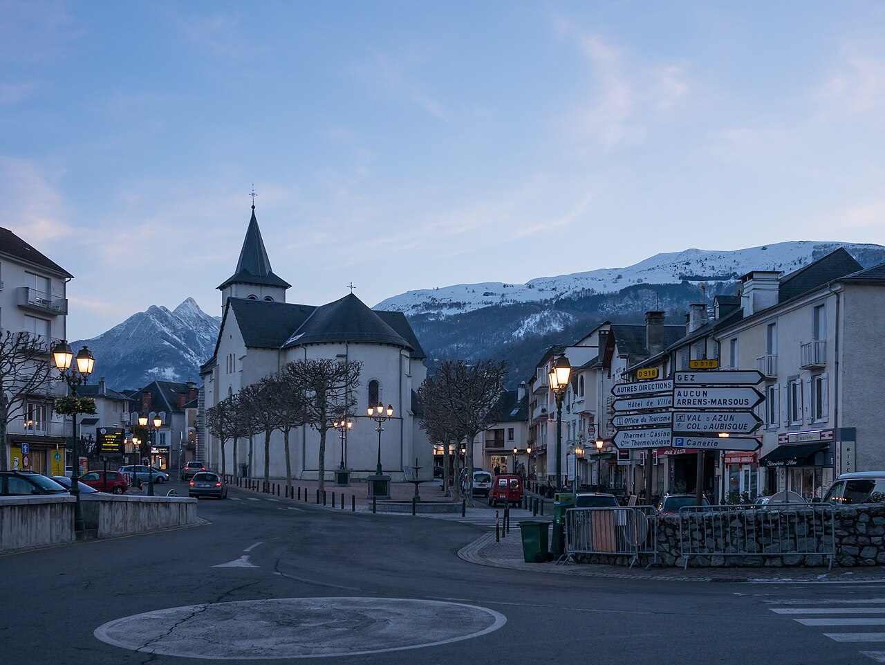 Vue de Argelès-Gazost