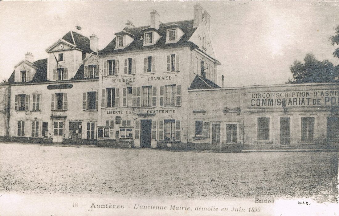 Vue de Asnières-sur-Seine