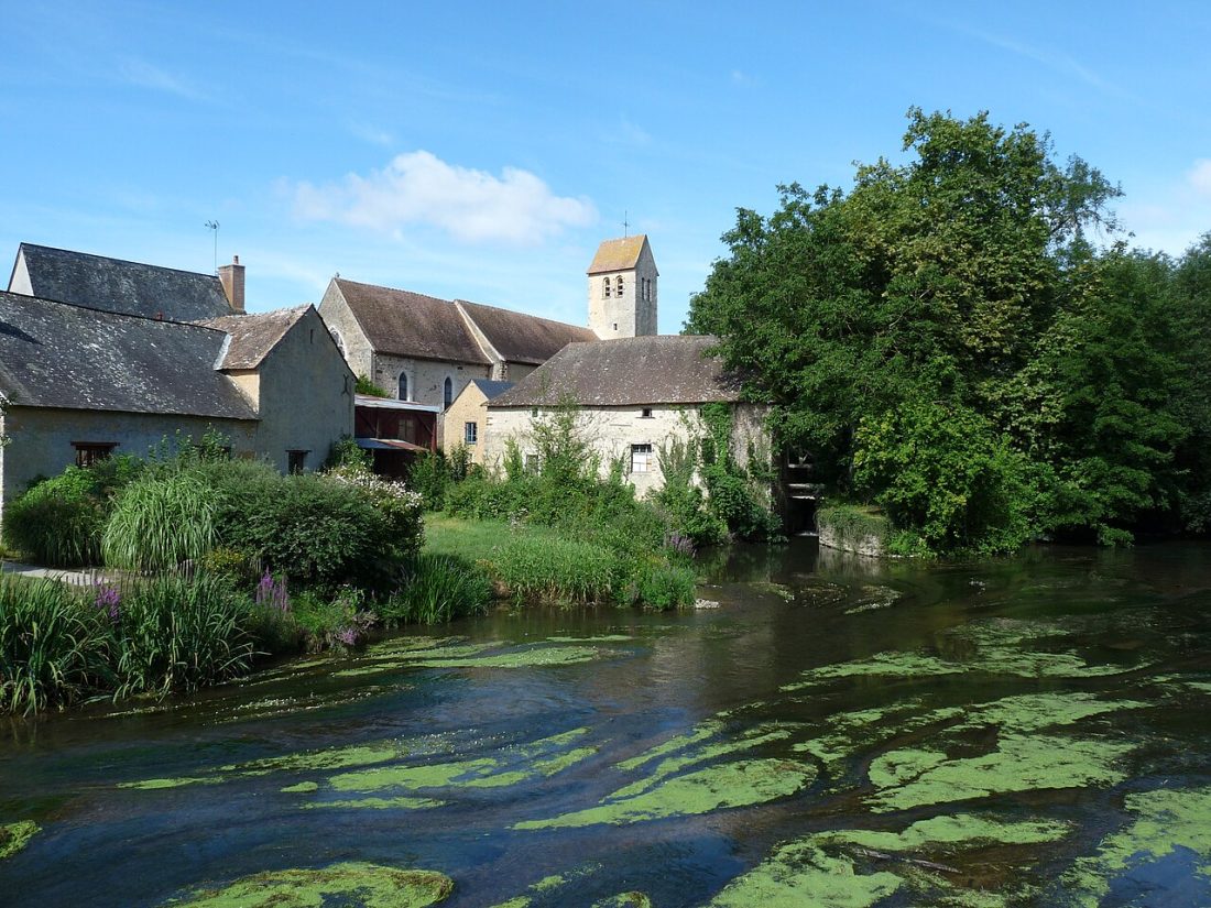 Vue de Asnières-sur-Vègre
