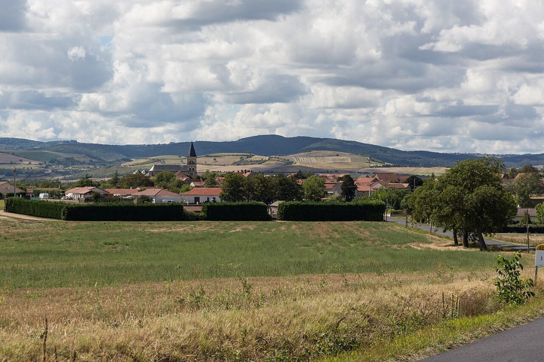 Vue de Aubiat