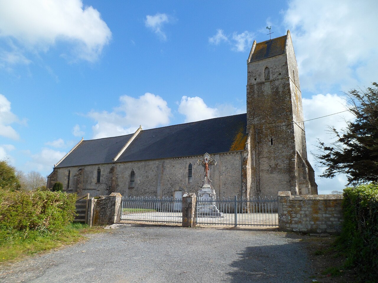 Vue de Audouville-la-Hubert