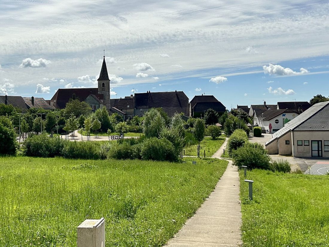 Vue de Authume