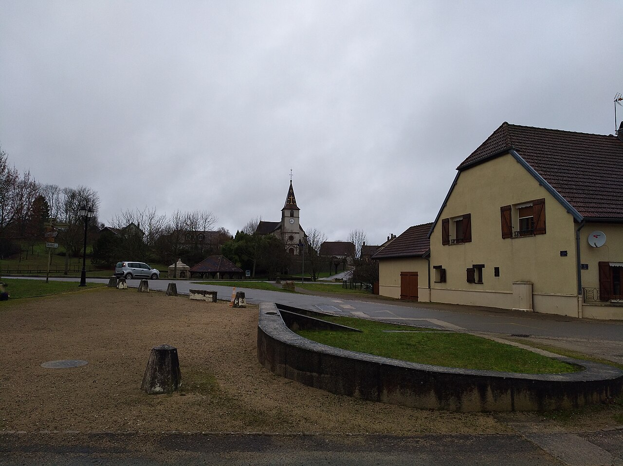 Vue de Auxange