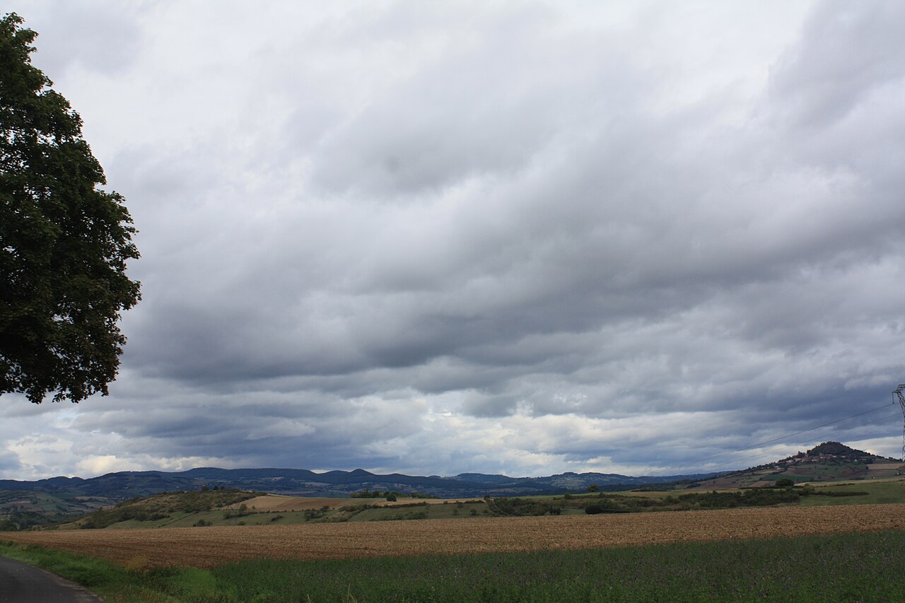 Vue de Auzat-la-Combelle