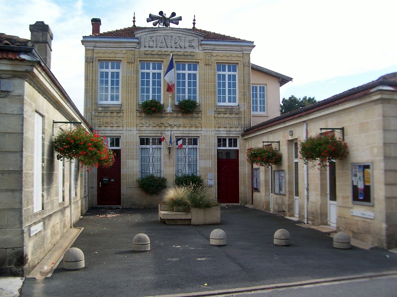 Vue de Ayguemorte-les-Graves