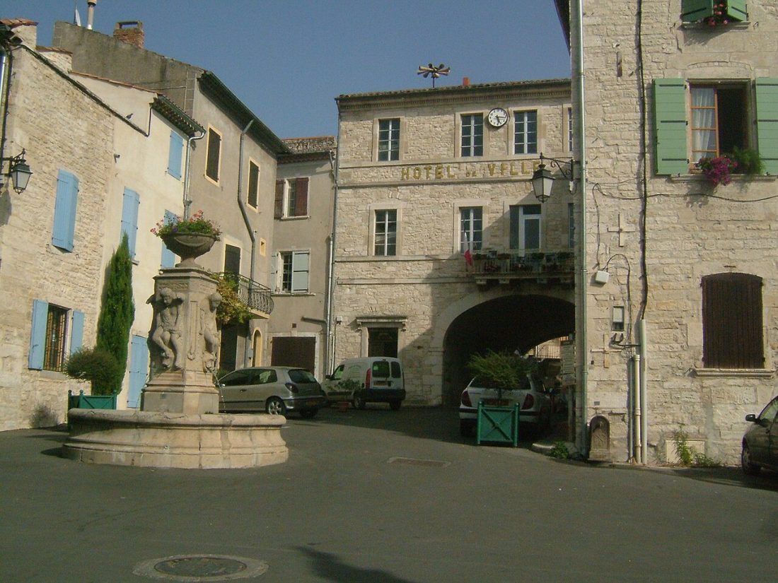 Vue de Barjac