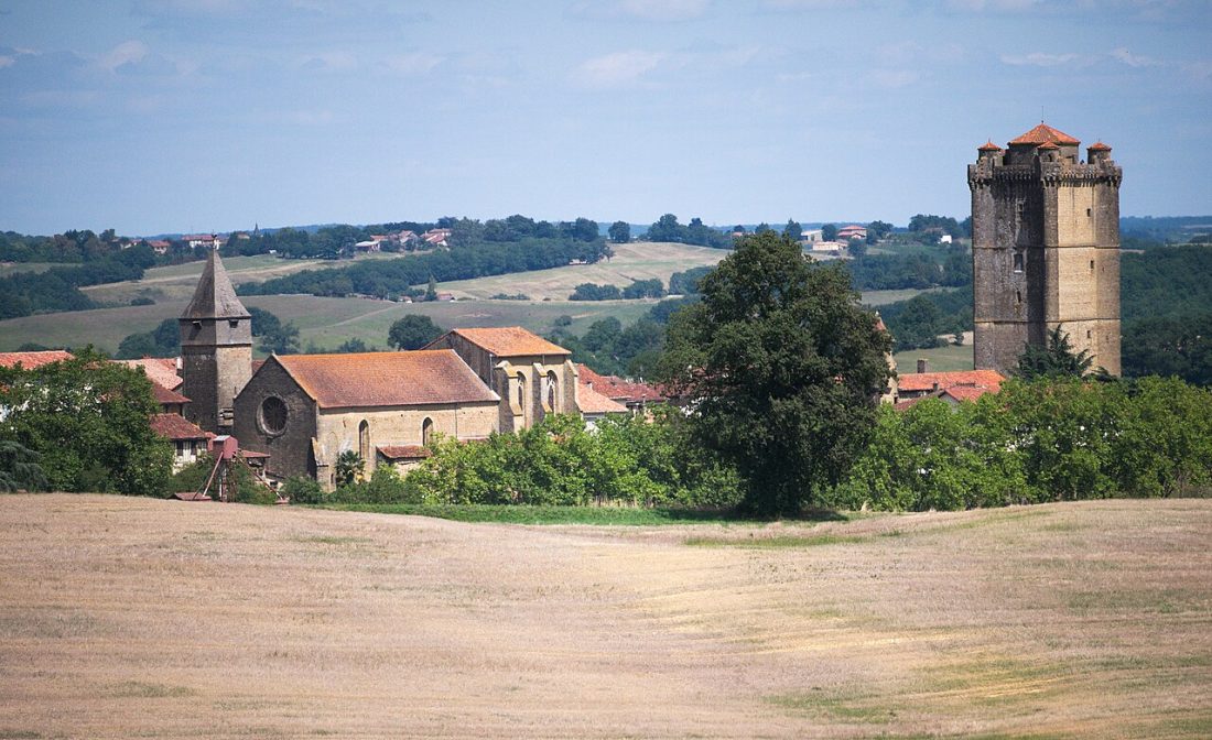 Vue de Bassoues