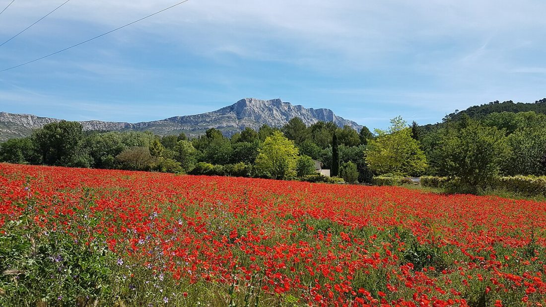 Vue de Beaurecueil