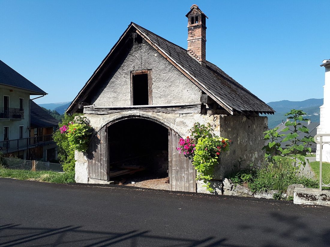 Vue de Bellecombe-en-Bauges