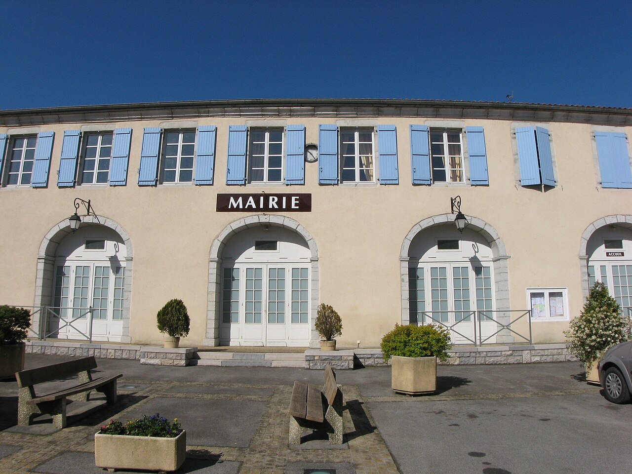 Vue de Bergouey-Viellenave