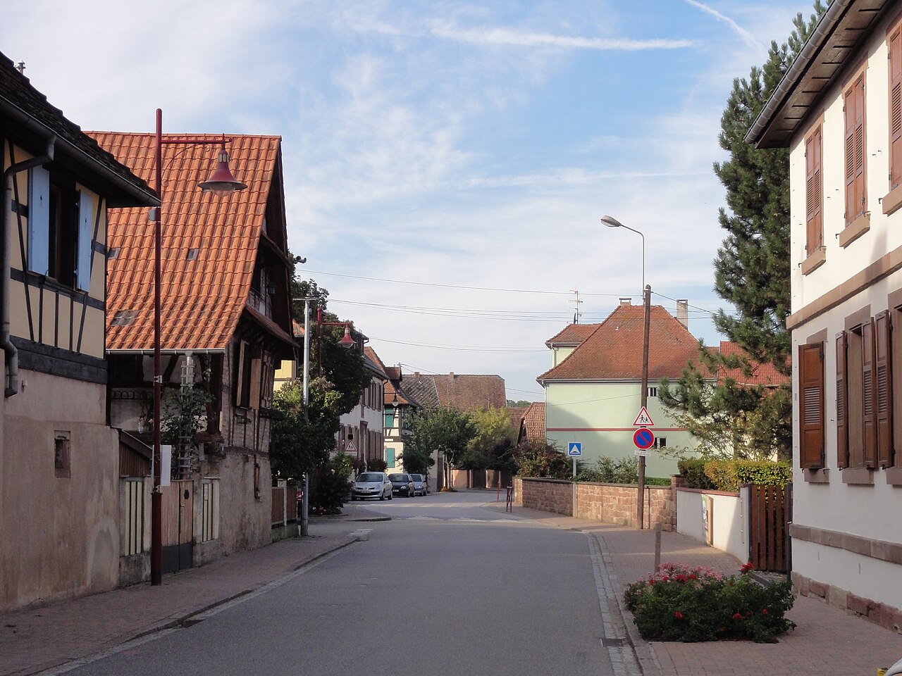 Vue de Berstett