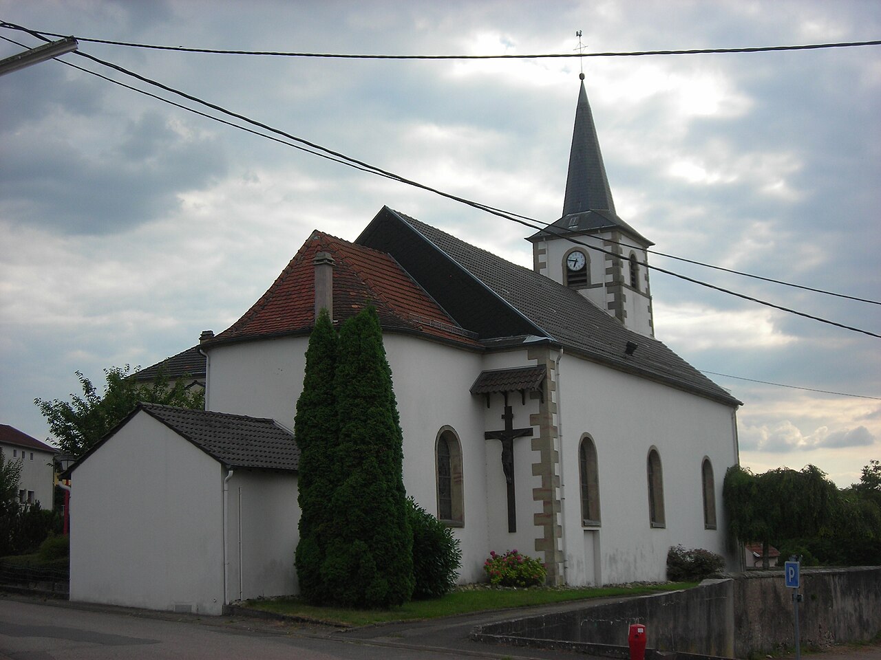 Vue de Berviller-en-Moselle