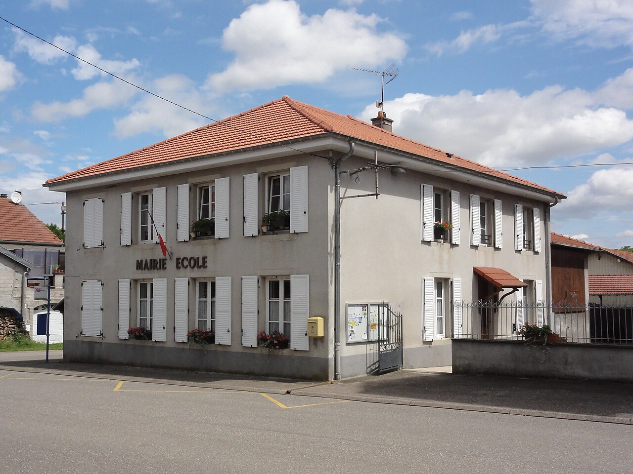 Vue de Bezange-la-Grande