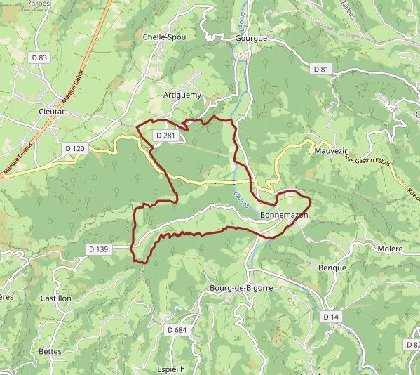 Vue de Bonnemazon