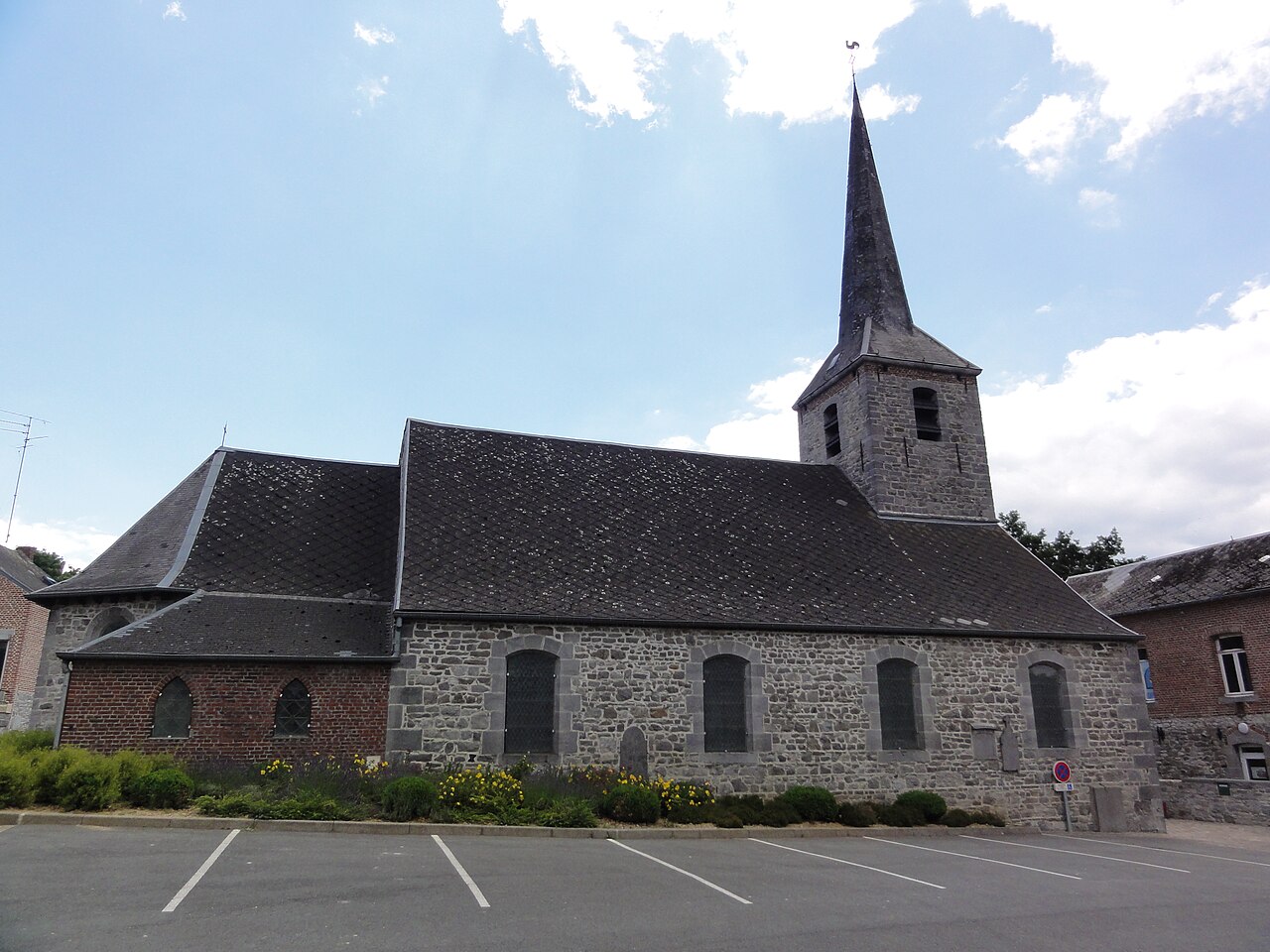 Vue de Boussières-sur-Sambre