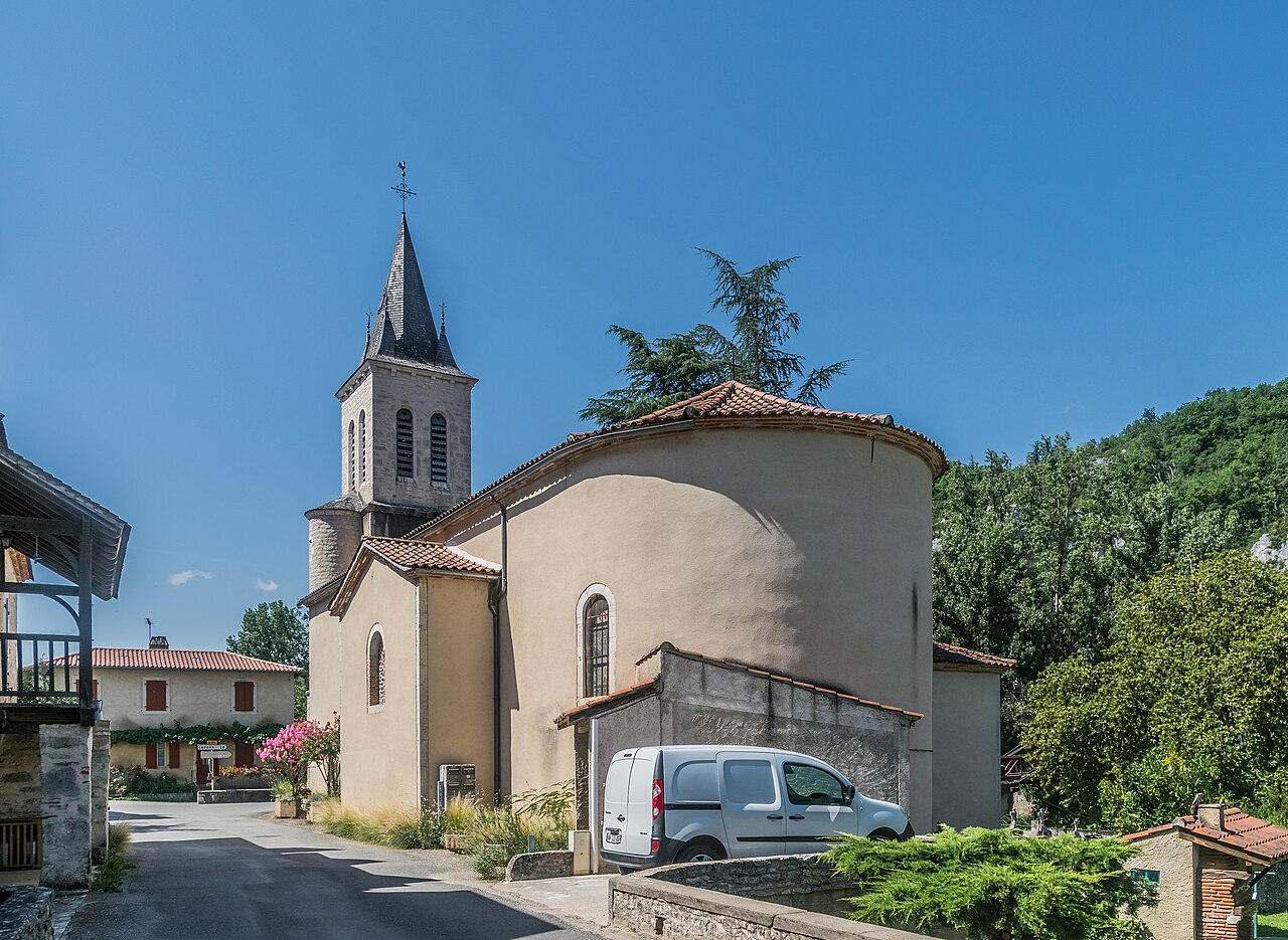 Vue de Bouziès