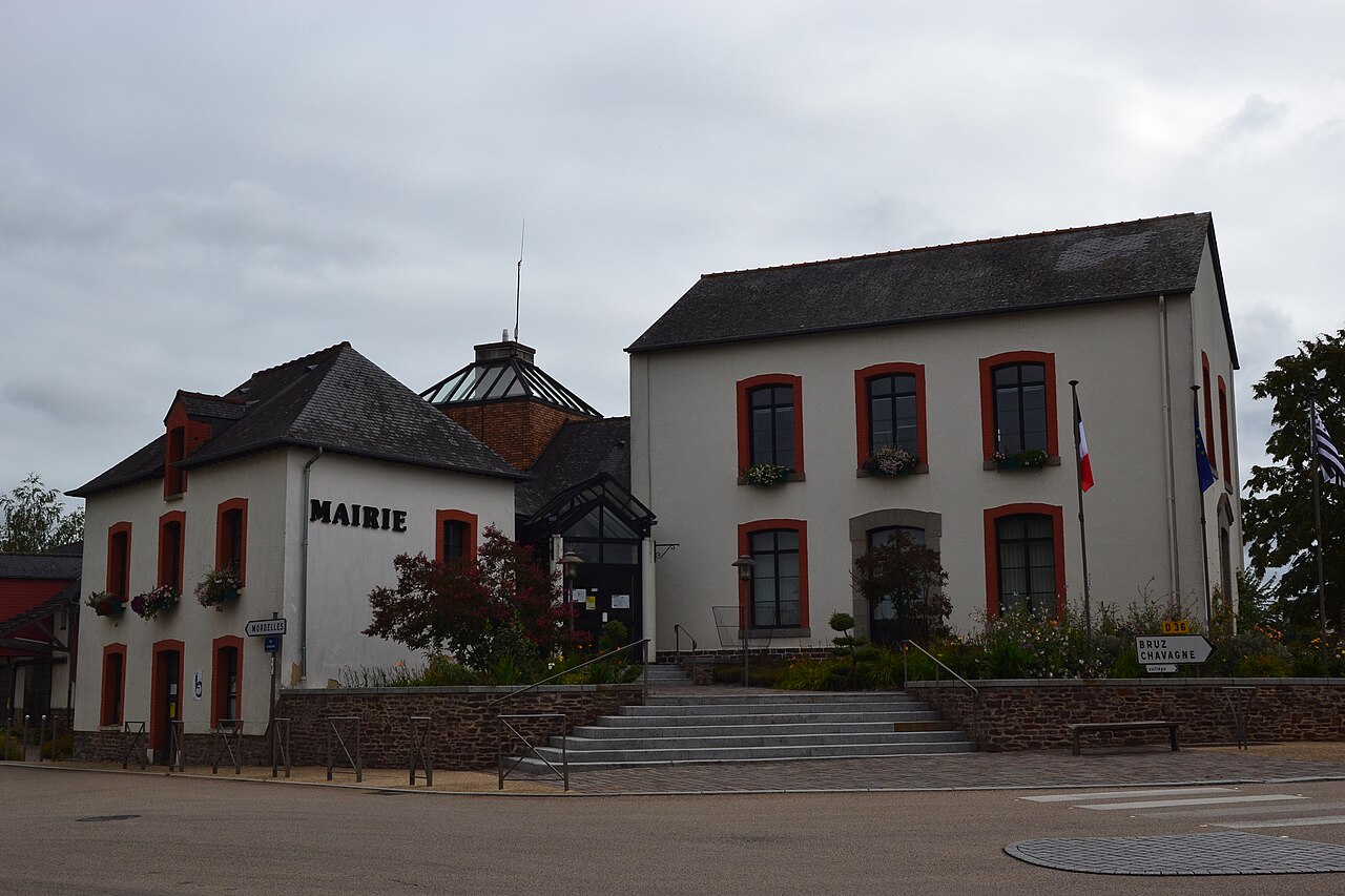 Vue de Bréal-sous-Montfort
