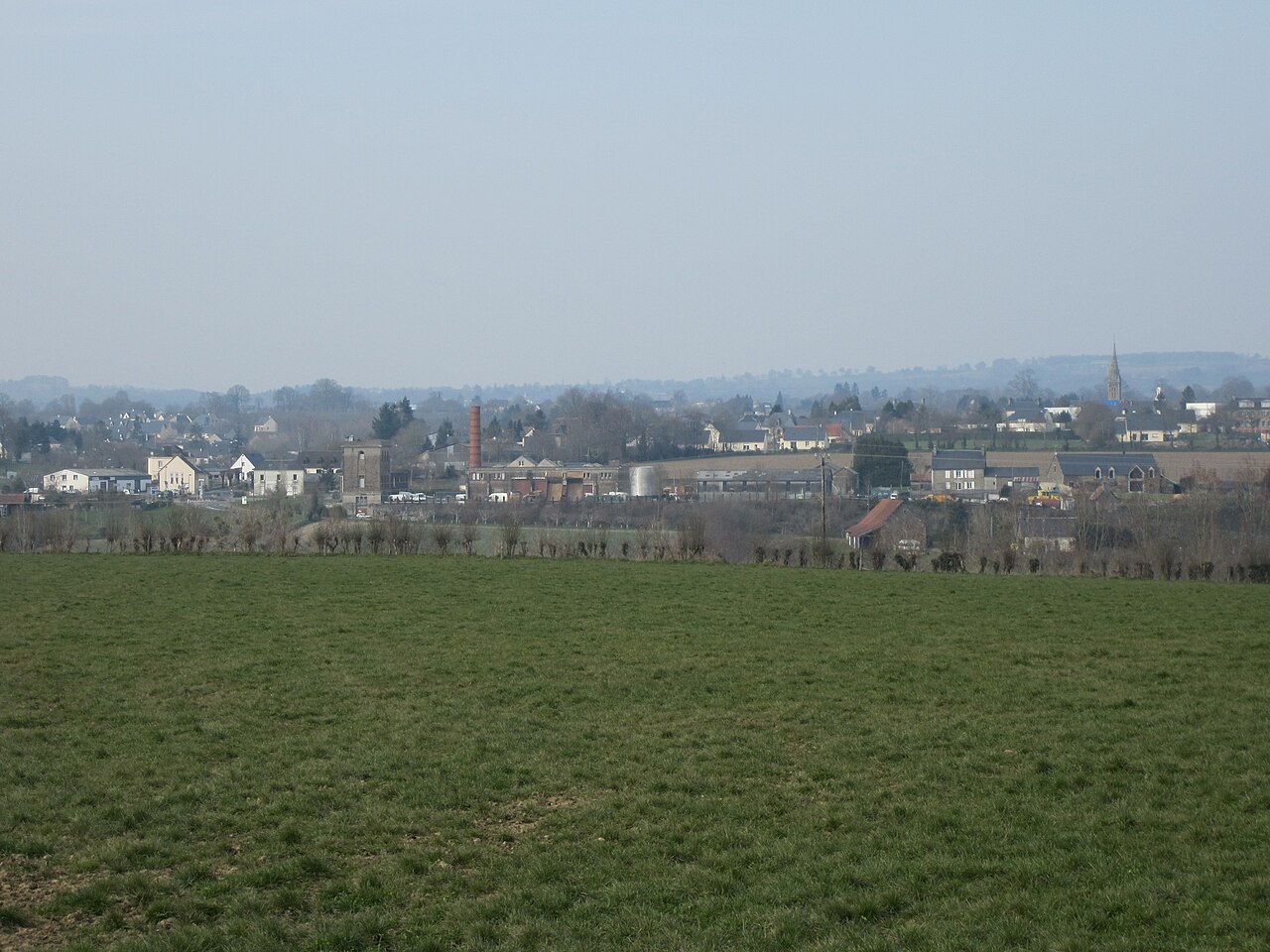 Vue de Brécey